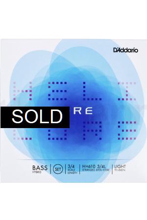 D'Addario Helicore Hybrid HH610 3/4 Light D'Addario Helicore Hybrid HH610 3/4 Light